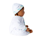 Baby Face, Newborn Nursery, Medium Skin, Brown Eyes and Hair!