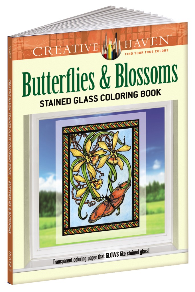 Creative Haven, Stained Glass, Butterflies and Blossoms