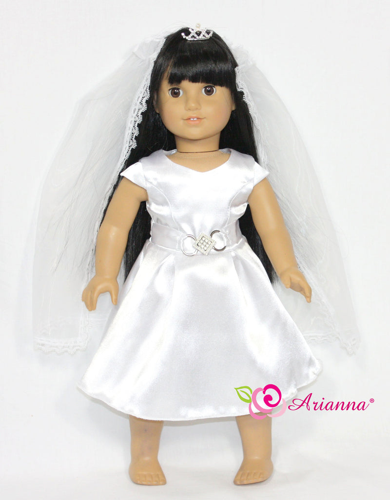 18", Dream Big, Angelic, Communion or Bridal Dress