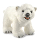 Polar Bear Cub Hand Puppet