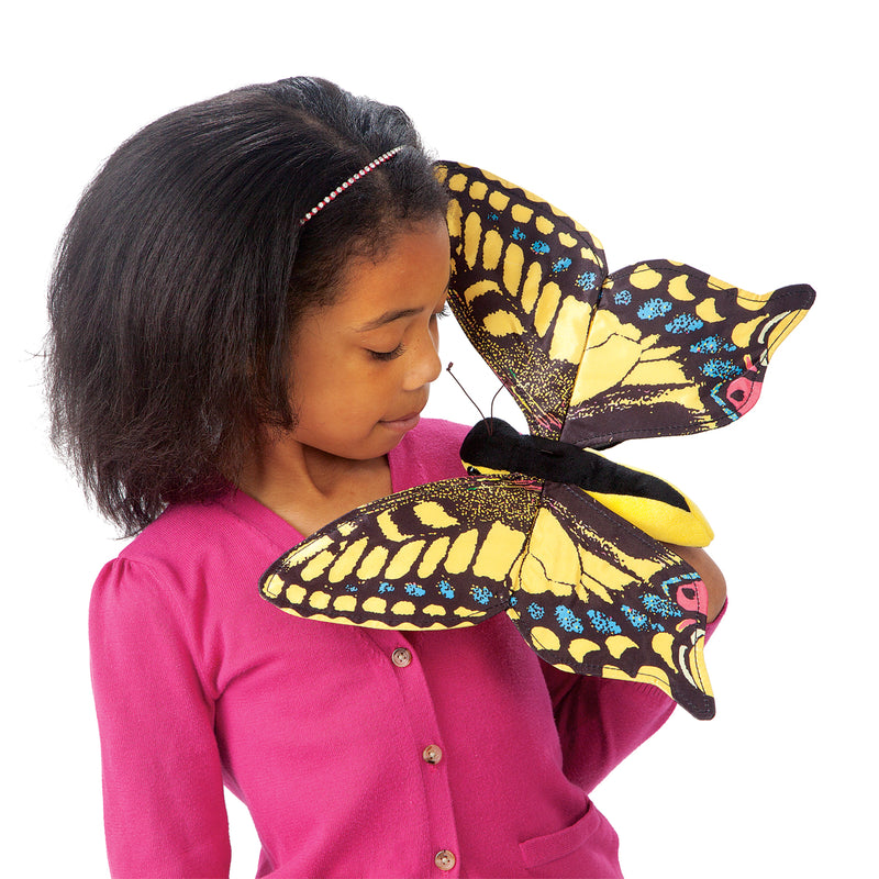 Swallowtail  Butterfly Finger Puppet