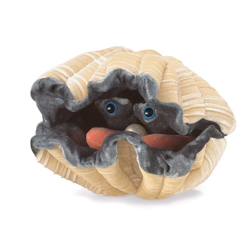 Giant Clam Hand Puppet, In Stock Now!