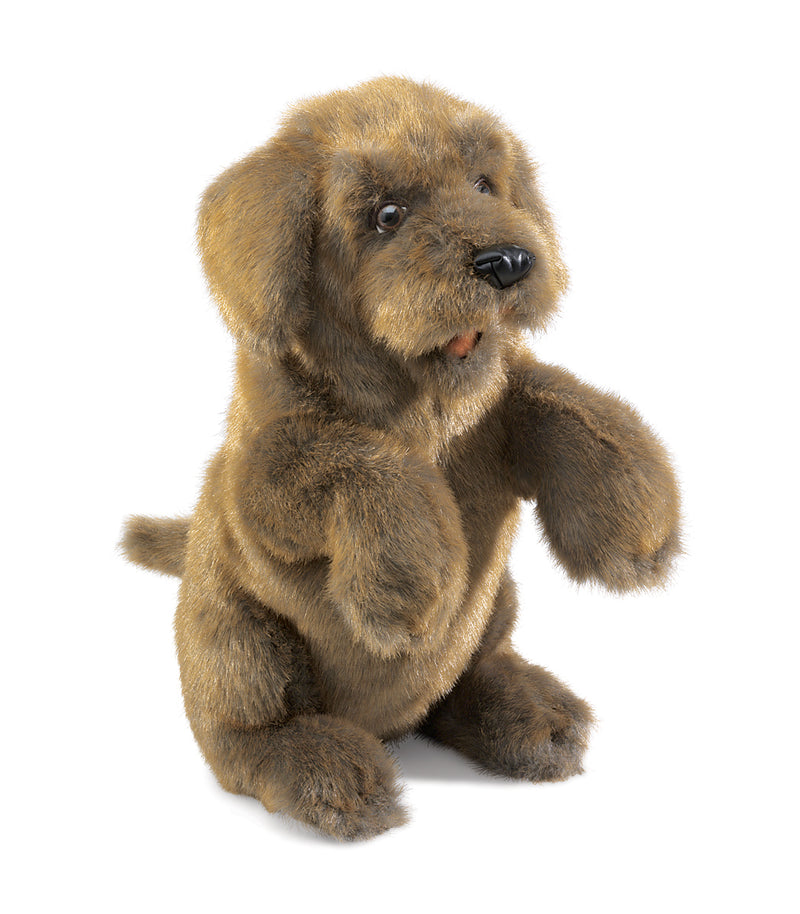 Sitting Dog Hand Puppet