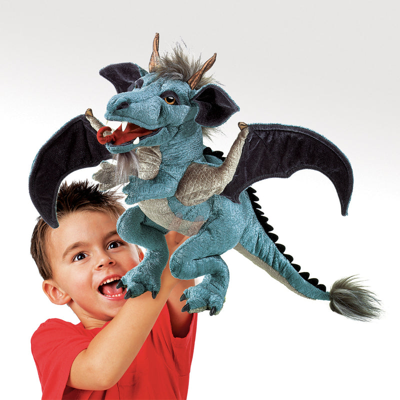 Sky Dragon Hand Puppet, Expected to ship Mid-October!  Pre-Order!