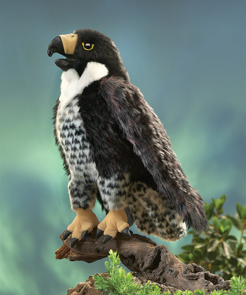 Peregrine Falcon Hand Puppet, In Stock!
