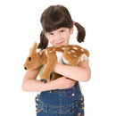 Fawn Baby Deer  Hand Puppet
