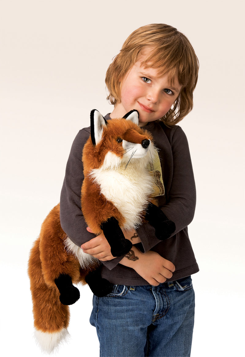 Red Fox Hand Puppet, Expected to ship Mid October, Pre-Order!
