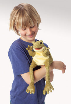 Funny Frog Hand Puppet