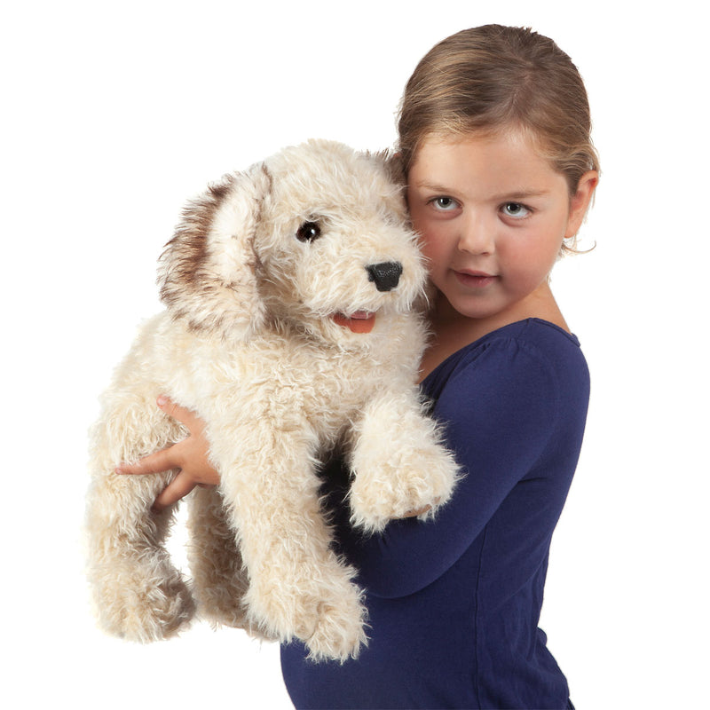 Labradoodle  Hand Puppet