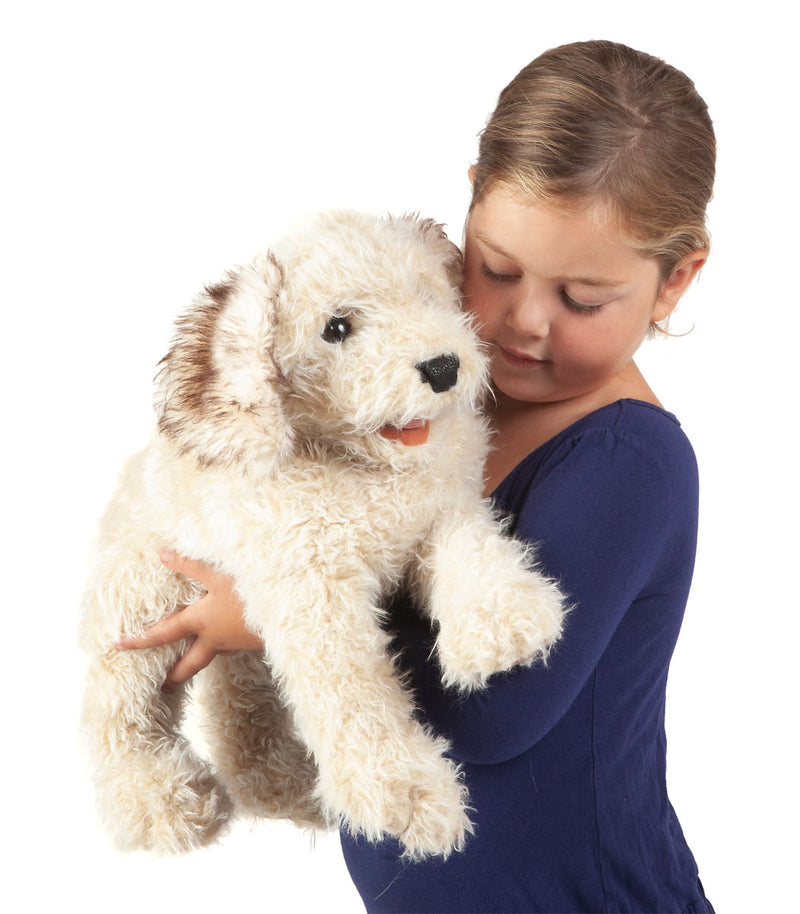 Labradoodle  Hand Puppet