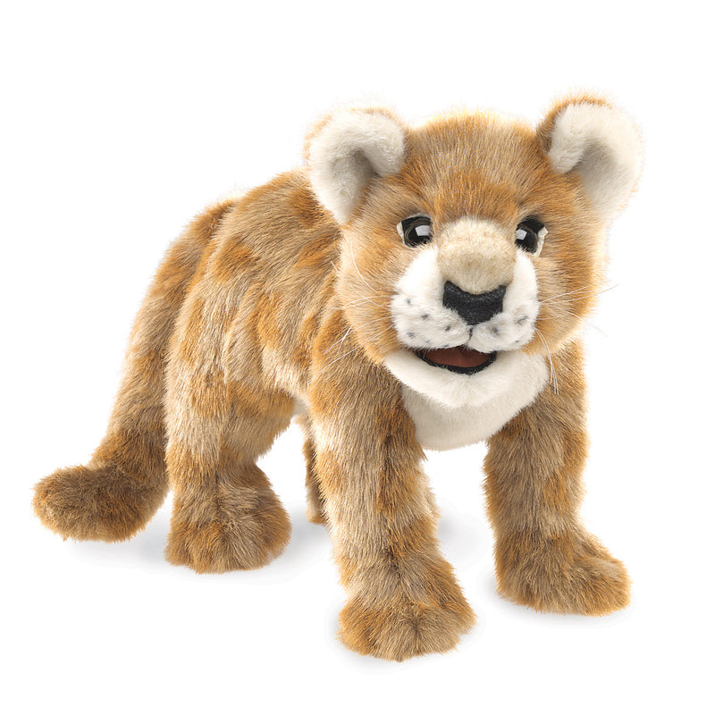 African Lion Cub Hand Puppet