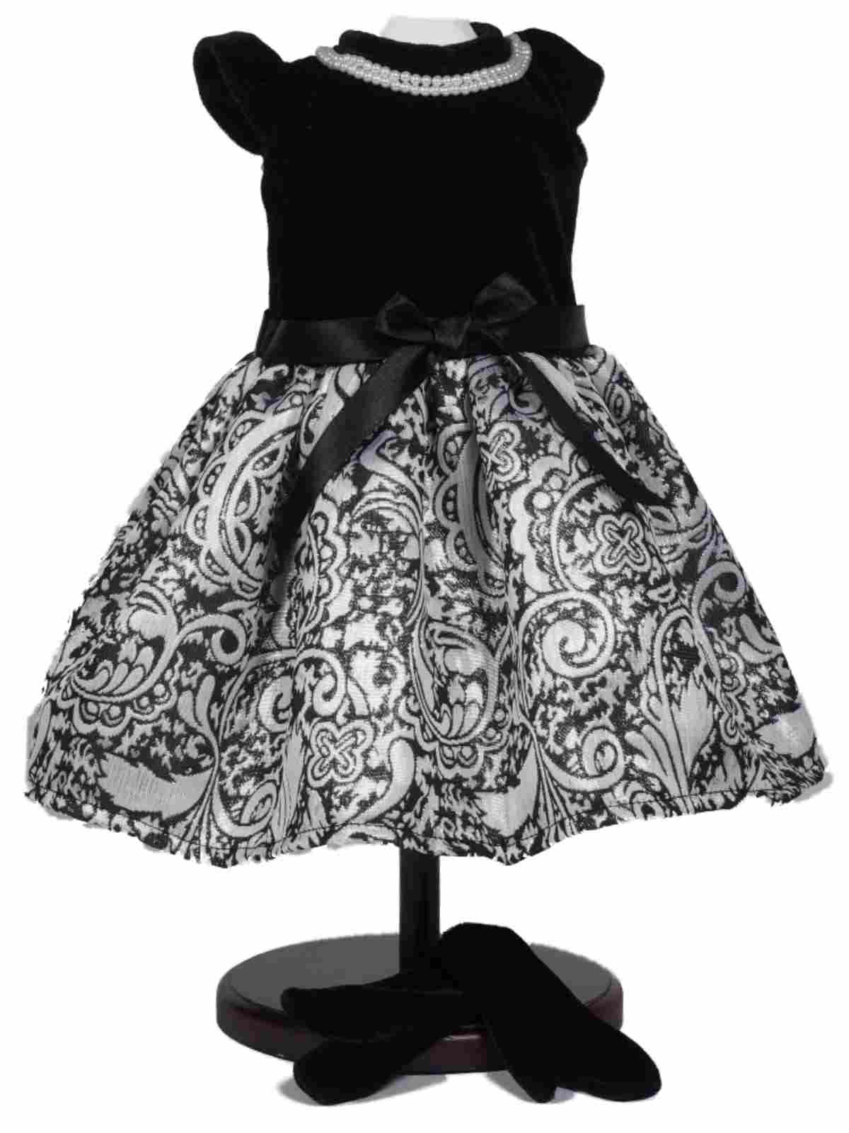 black doll dress Little Black Dress for 18