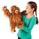 Baby Orangutan Hand Puppet, Endangered Animal