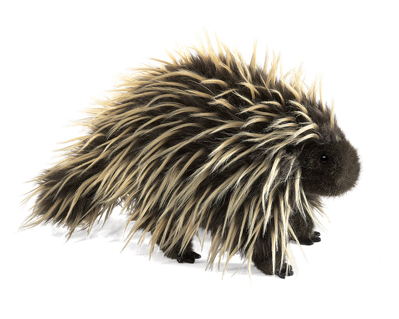 Porcupine Hand Puppet, In Stock!