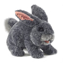 Small Gray Bunny Rabbit Hand Puppet