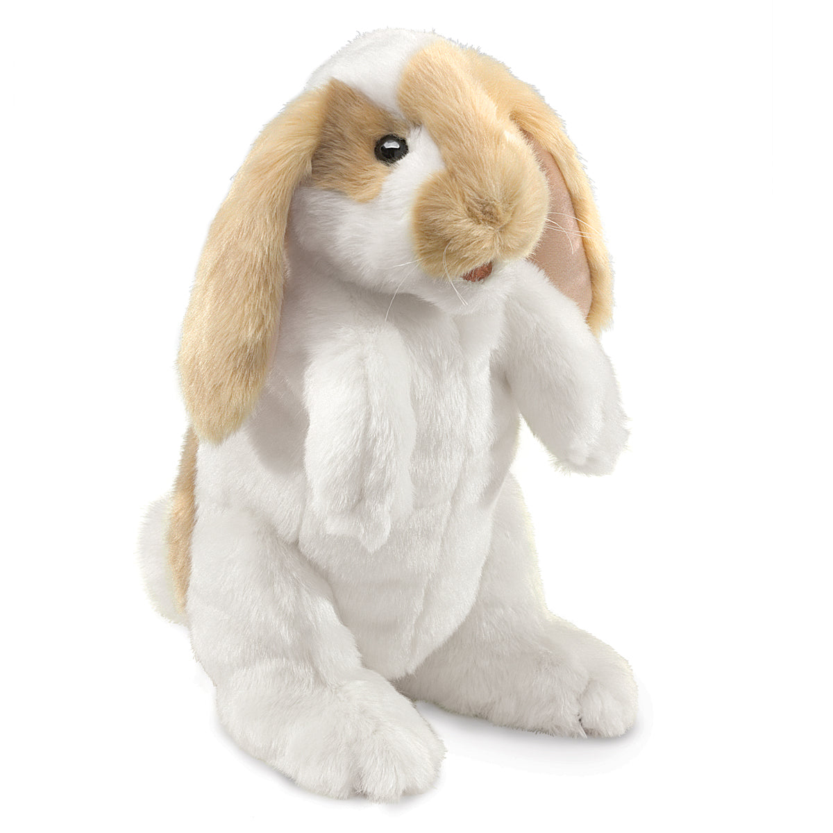 Standing Lop Eared Bunny Rabbit Hand Puppet