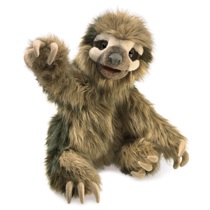 Three Toed Sloth Hand Puppet