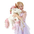 Unicorn Music Box Hand Puppet