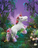 Unicorn Music Box Hand Puppet